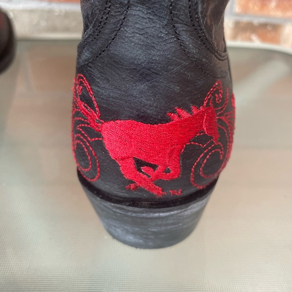 SMU Mustangs Gameday Cowboy Boots - Picture 6 of 8